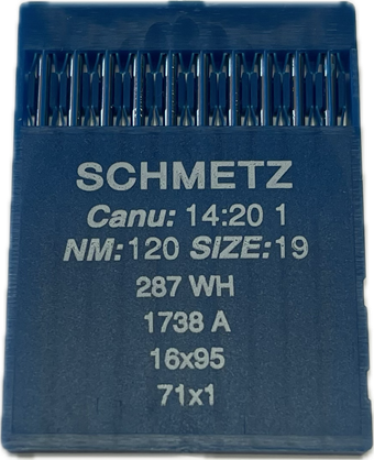 Schmetz 1738/287WH, 16x231, 120/19 10-pack