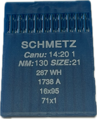 Schmetz 1738/287WH, 16x231, 130/21 10-pack