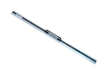 Linjal 100 cm Aluminium med handtag, bredd 50 mm