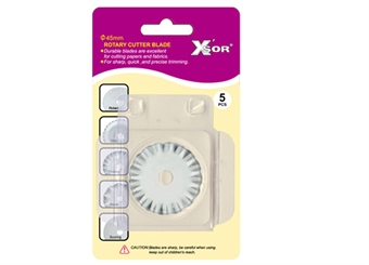 Knivblad Pinking 45mm 5-pack