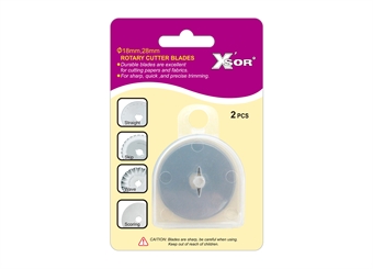 Knivblad Standard Rotary 28mm 2-PACK