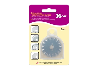 Knivblad Wave 28mm 2-PACK