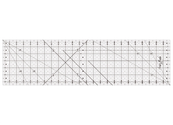 Sew Mate Quilting linjal 6,5" x 24" Inch