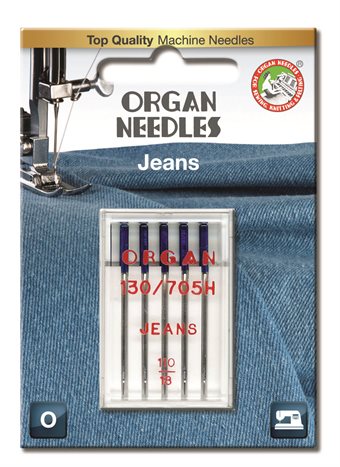 Organ Needle Jeans 110/18 5-pack