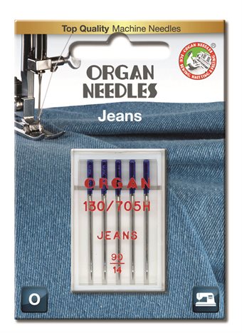 Organ Needle Jeans 90/14 5-pack