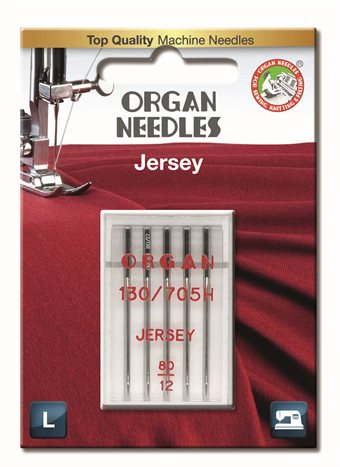 Organ Needle Jersey SUK 80 5-pack