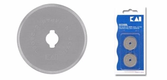KAI Knivblad til rullekniv 28 mm 2-pack