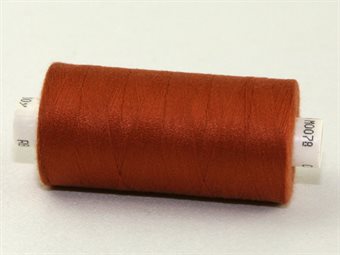 Coats Moon TKT 120 1000YDS (914M)Mørk terrakotta 10-pack