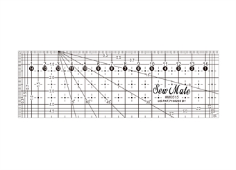Sew Mate Quiltning linjal 5 x 15 cm