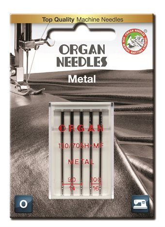 Organ Needle Metall 90-100 5-pack 130MET