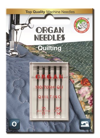 Organ Needle Quilting 75/90 5-pack