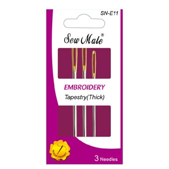 Sew Mate Broderinålar trubbig spets