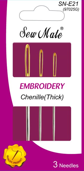 Sew Mate Handsynål Wool / Embroidery Needles-Chenille