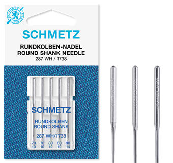Schmetz 1738/287WH, 16x231, 70-90 2x70, 2x80, 1x90 5-pack