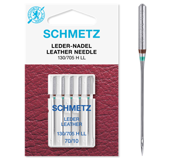 Schmetz lædernål 130/705 H LL VBS 70/10 5-pack