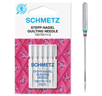 Schmetz Quilting nål 130/705 H-Q 75/11 5-pack