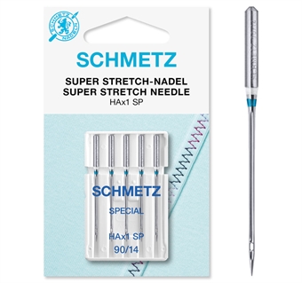 Schmetz super stretchnål HAx1 SP, 15x1 90/14 5-pack