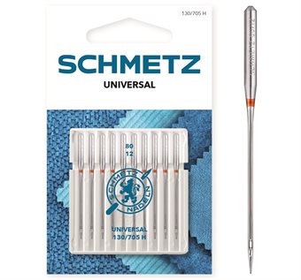 Schmetz universalnål 130/705 H XCS 80/12 10-pack