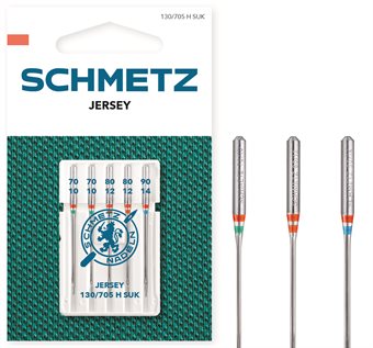 Schmetz 718917 jersey 130/705 H SUK 70- 90 2x70,2x80,1x90 5-pack