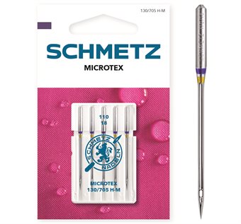 Schmetz microtex 130/705 H-M 110/18 5-pack