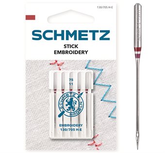 Schmetz broderi 130/705 H-E 75/11 5-pack