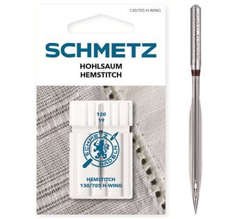 Schmetz hålsømnål Wing 120 1-pack