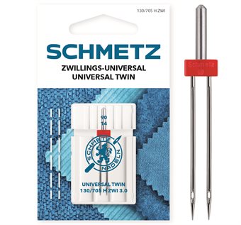 Schmetz tvillingnål 130/705 H, HAx1 ZWI 3,0mm/90