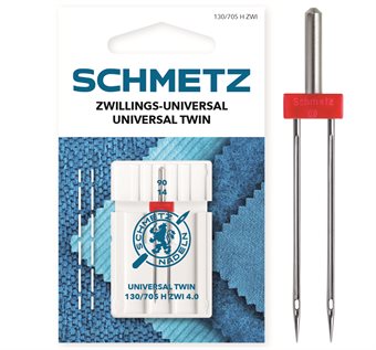 Schmetz tvillingnål 130/705 H,HAx1 ZWI 4,0mm/90