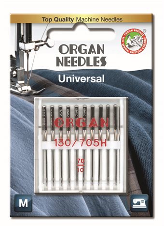 Organ Needle 70 10-pack UNIVERSAL