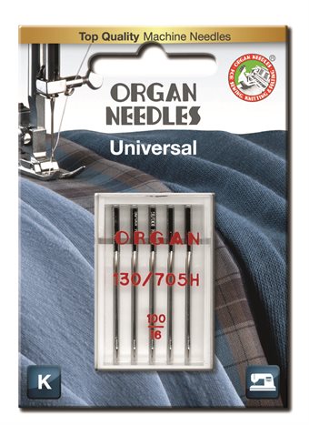 Organ Needle 100 5-pack UNIVERSAL