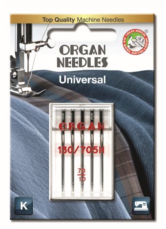 Organ Needle 70 5-pack UNIVERSAL