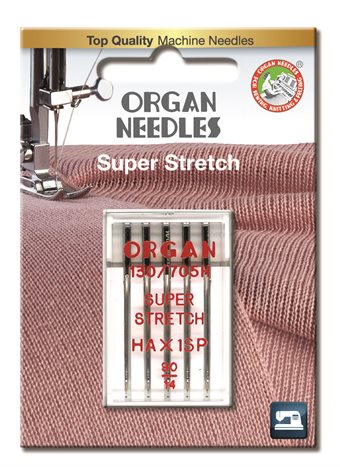 Organ Needle Super Stretch HAx1 SP, PB 90/14