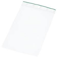 Blixtlåspåse utan skrivfælt 150x200x0,5 mm - 100 st
